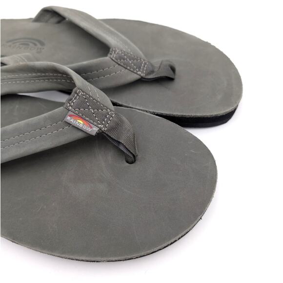 Rainbow 301ALTS Men's Flip-Flop Sandals Premier Leather Size US13.5-15 EU47 - Picture 10 of 11